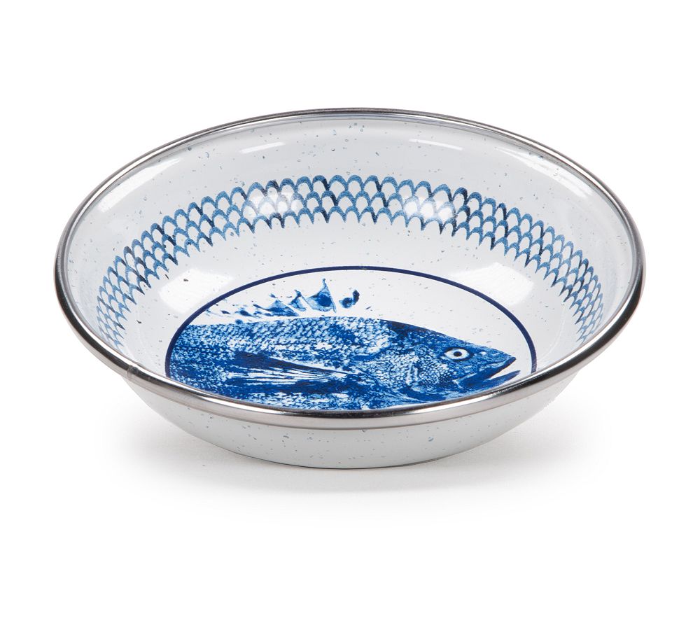 Golden Rabbit Pescado Enamel Collection Pottery Barn