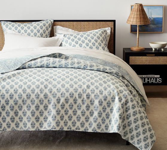 Sloan Voile Reversible Quilt Pottery Barn
