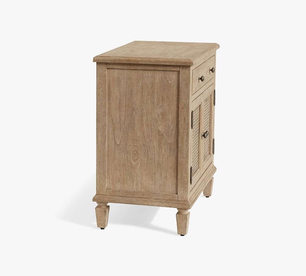 Sausalito Cane Nightstand Pottery Barn