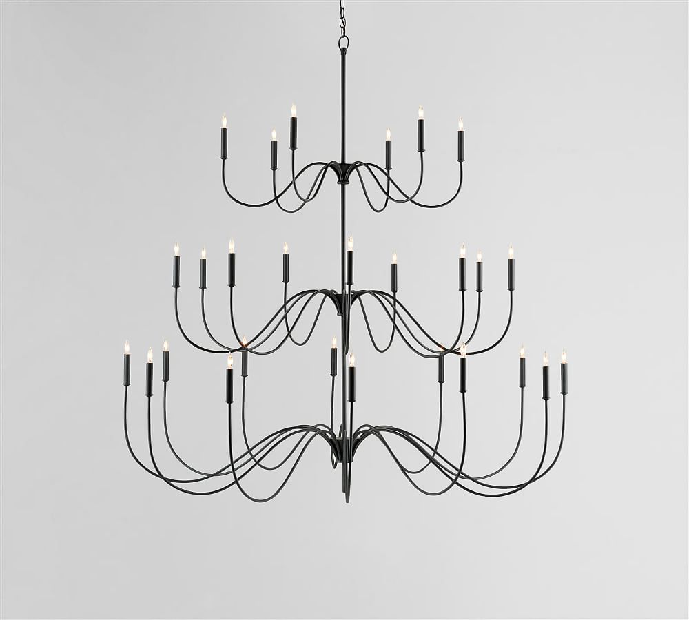 Woodhouse Iron Chandelier Pottery Barn