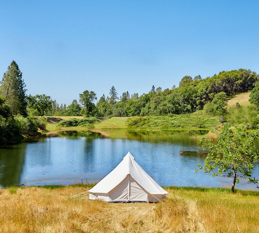 Shelter Co. Canvas Tent Pottery Barn
