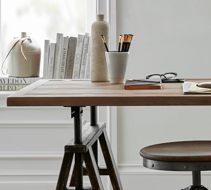 pottery barn drafting table