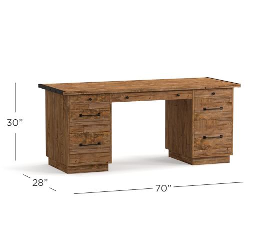 rustic pine office furniture