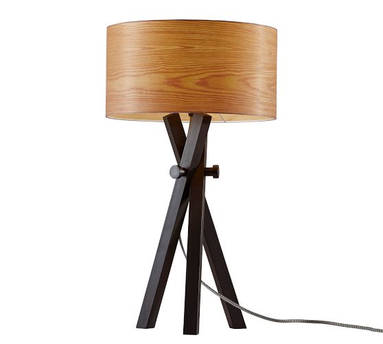 Layne Wood Table Lamp Pottery Barn
