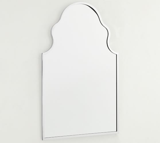 Stella Scalloped Frame Mirror Pottery Barn