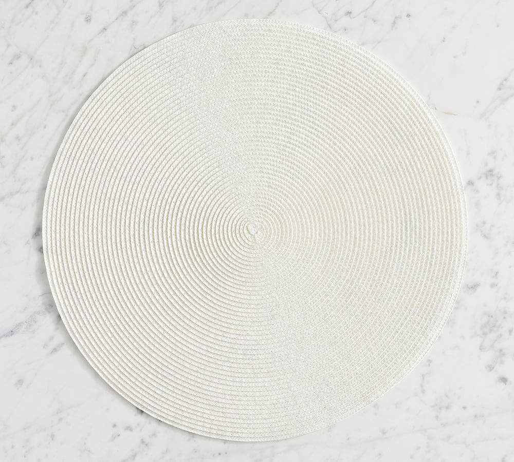 Woven Round Placemats Set of 4 Pottery Barn