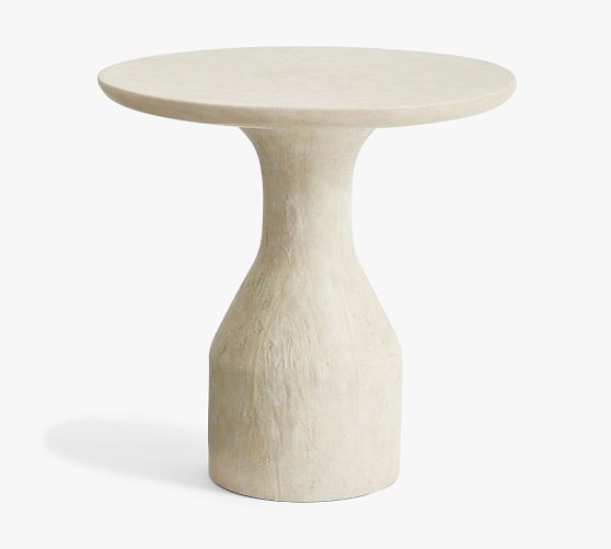 Sienna Stone Outdoor Accent Table | Pottery Barn