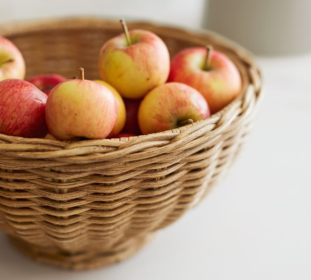 Handwoven Wicker Bowl | Pottery Barn