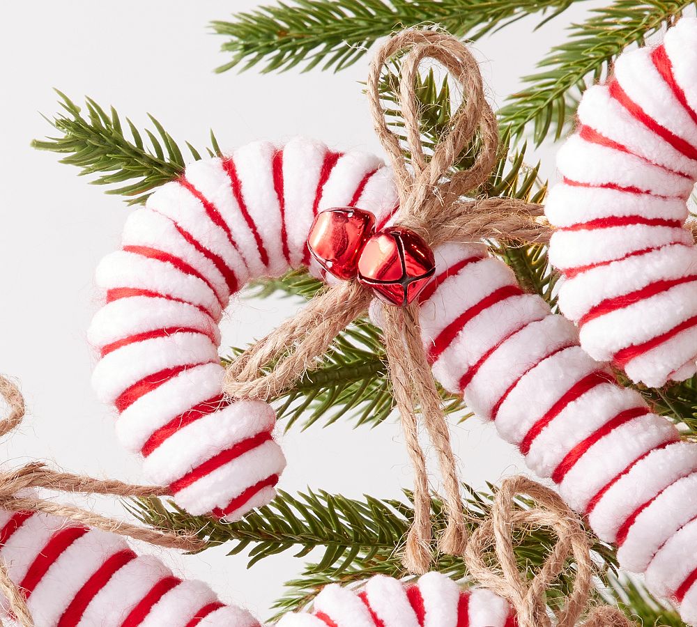 Candy Cane Tree Pick Pottery Barn