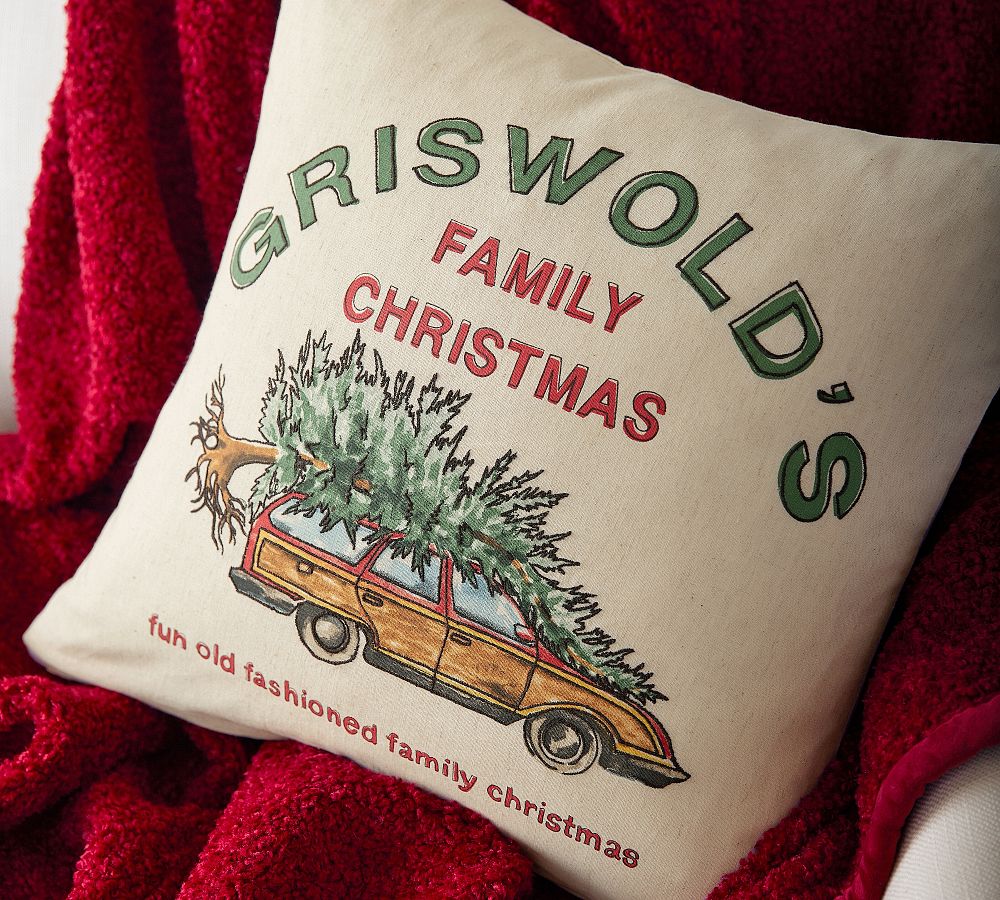 National Lampoon’s Christmas Vacation Throw Pillow Cover  Pottery Barn