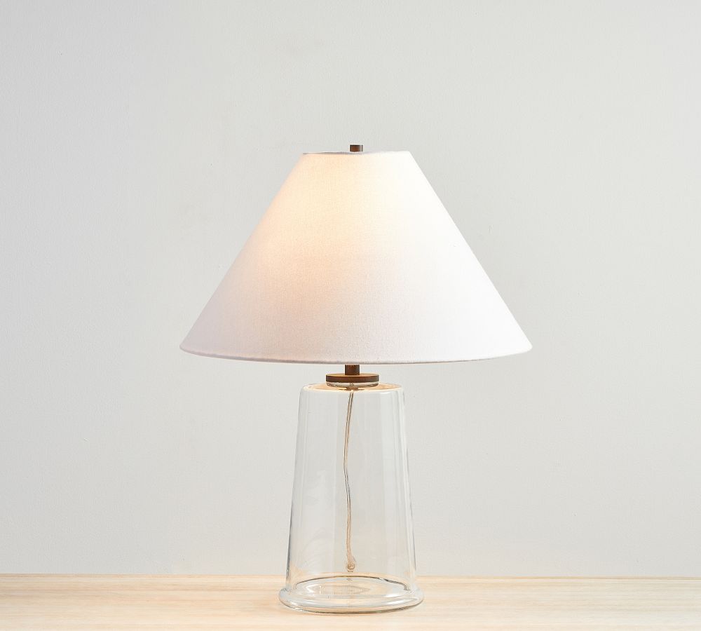 Avalon Recycled Glass Table Lamp Pottery Barn
