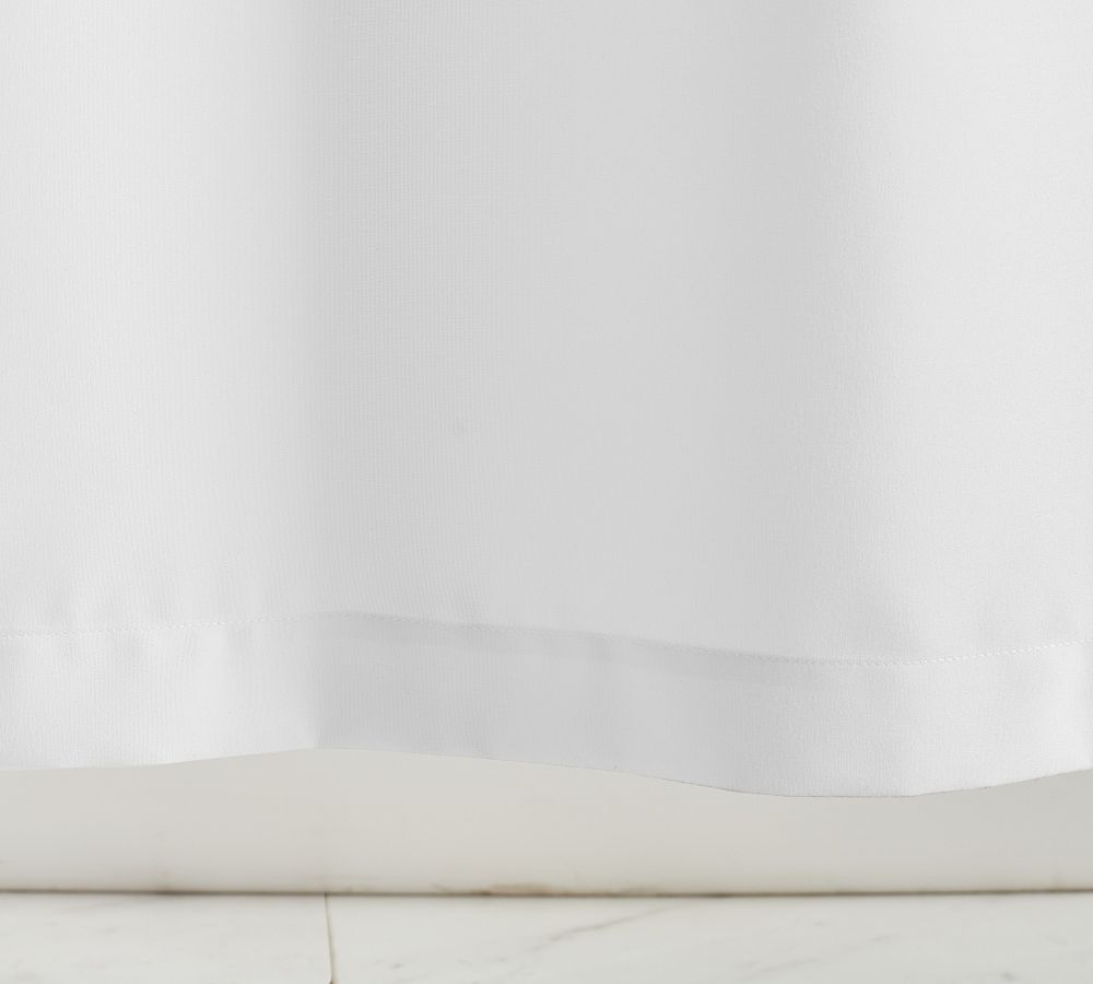 Retreat Fabric Shower Curtain Liner Pottery Barn