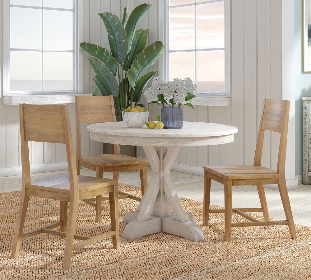 Hyeres Round Dining Table | Pottery Barn