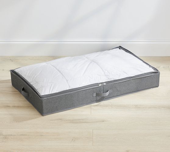 Underbed Storage Baskets Set of 4 Pottery Barn