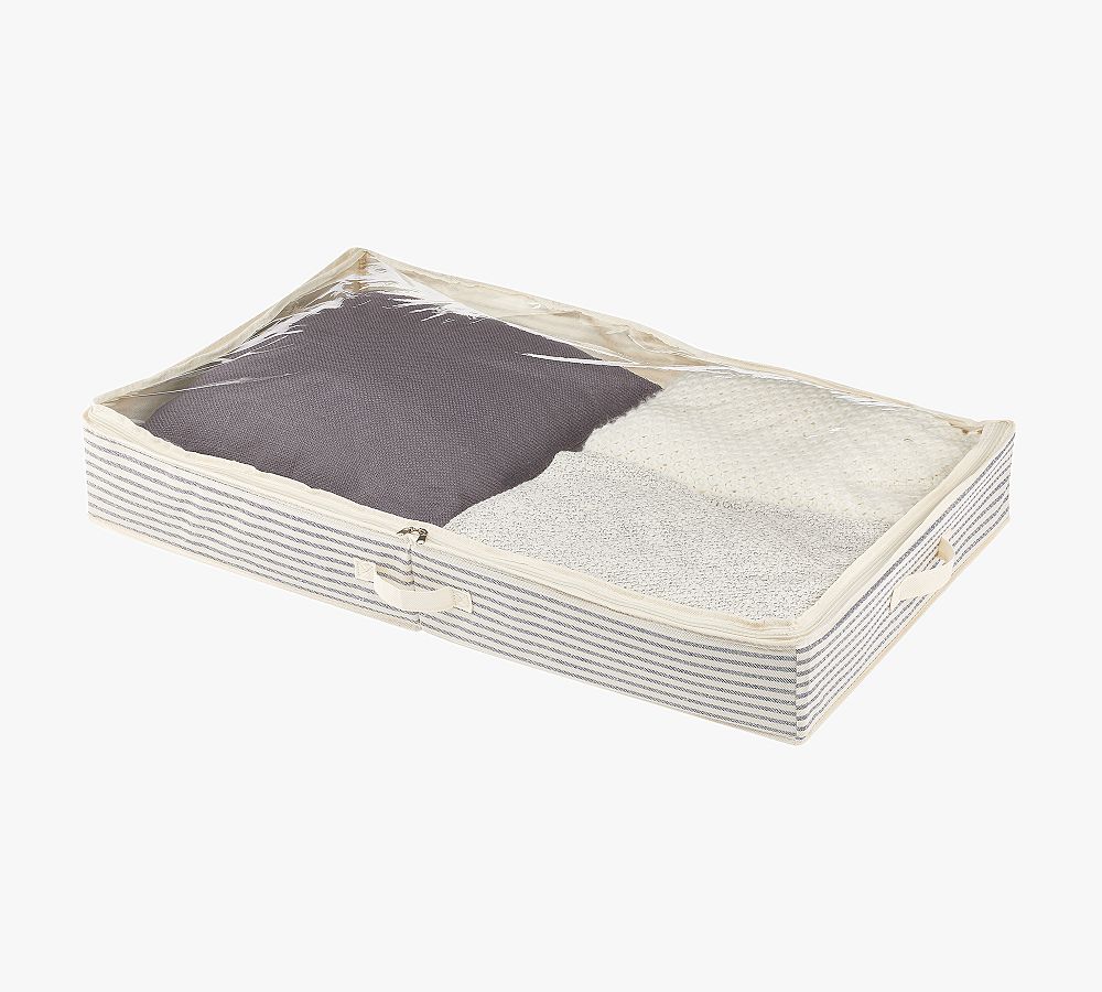 Underbed Storage Baskets Set of 4 Pottery Barn