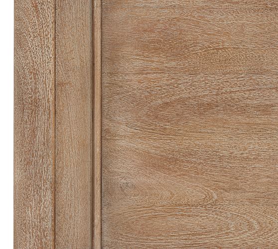 Astoria Reclaimed Wood Storage Headboard & Platform Bed Pottery Barn