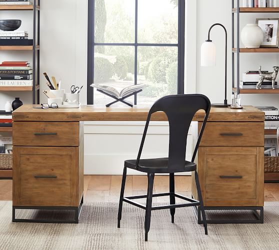 pottery barn double desk