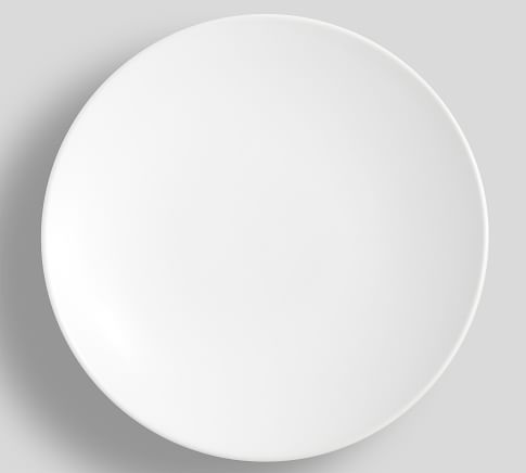 Mason Stoneware Dinner Plates, Set of 4 - True White