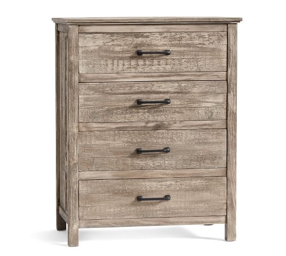 Paulsen Reclaimed Wood 4Drawer Dresser Pottery Barn