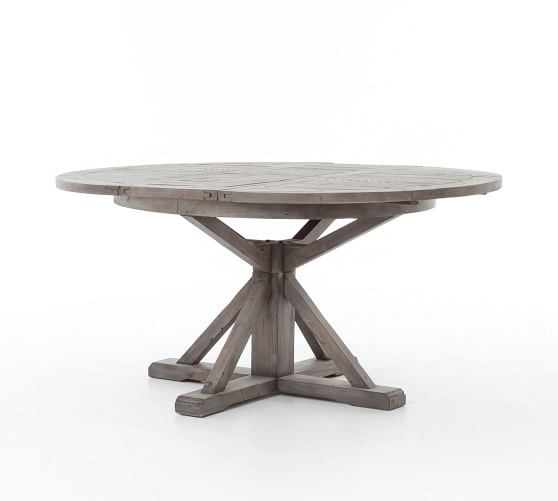 pottery barn pine table