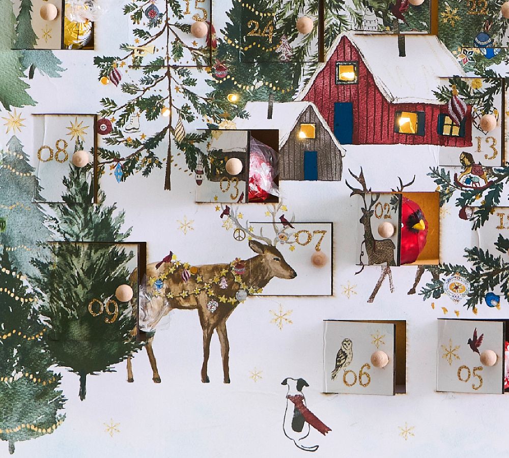 Christmas in the Country Advent Calendar Pottery Barn