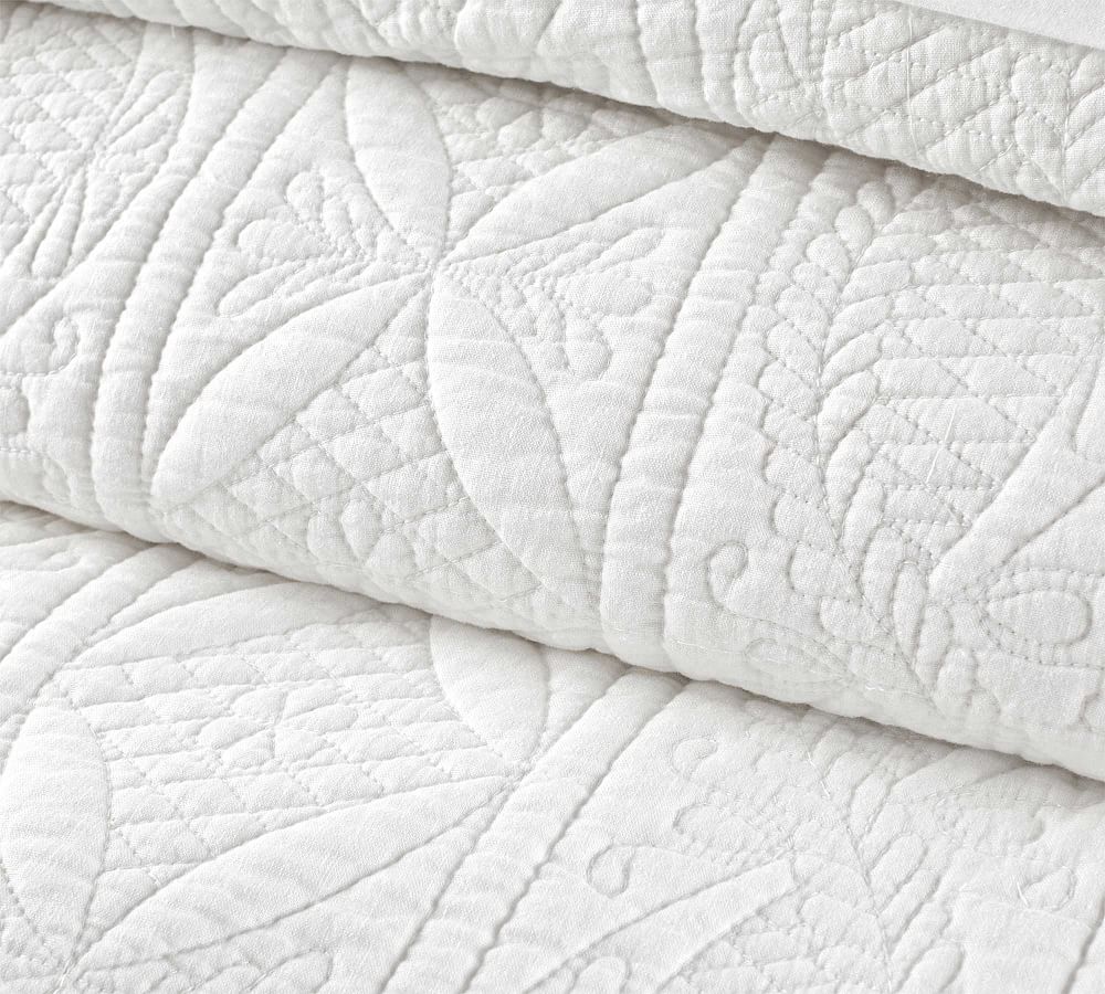 White Hanna Quilt Pottery Barn