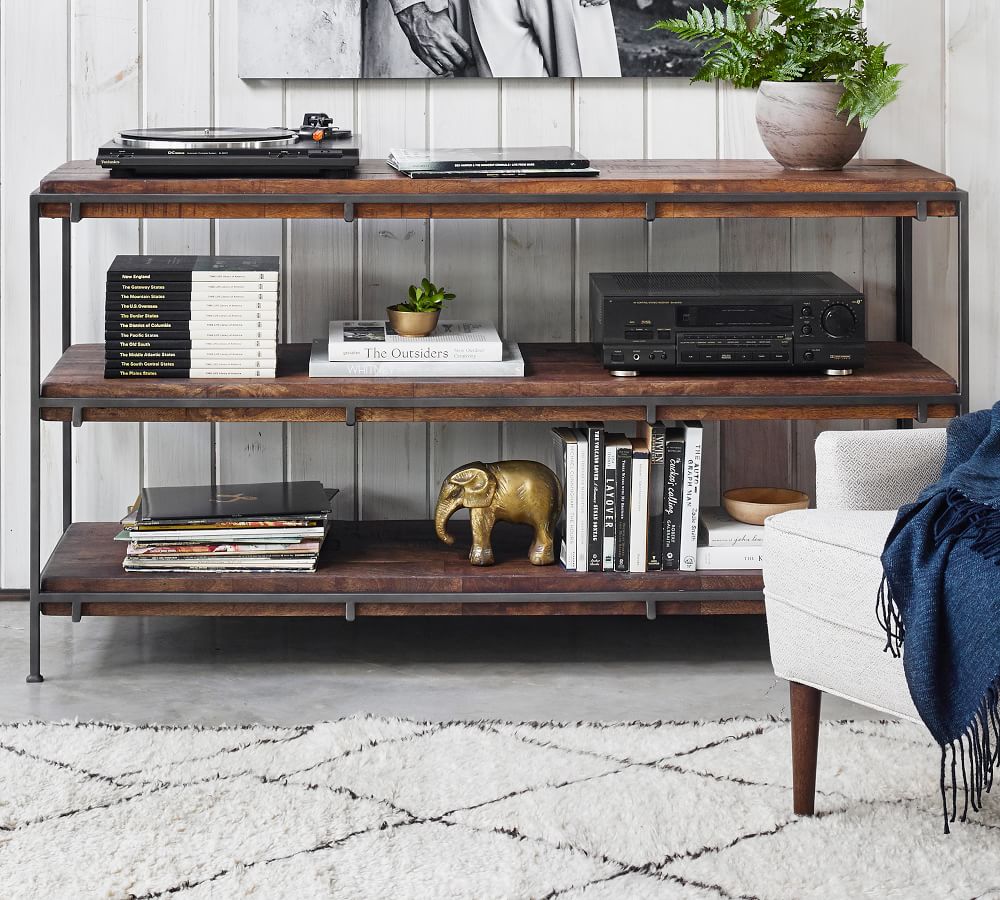 pottery barn griffin console