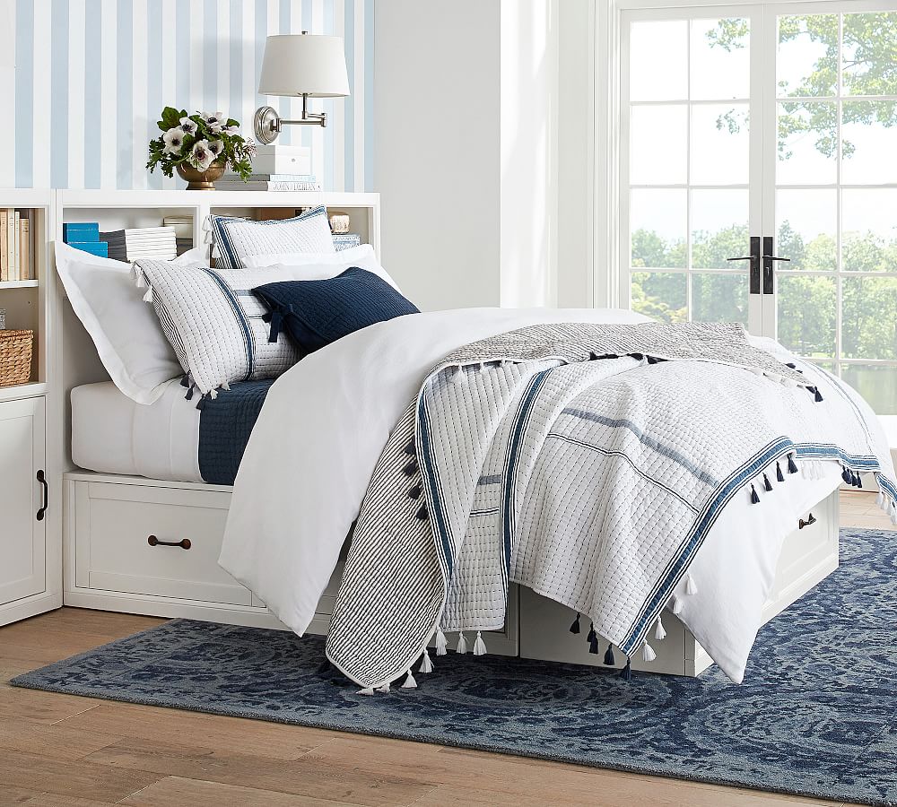 Bosworth HandTufted Wool Rug Pottery Barn