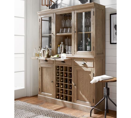 pottery barn wine table