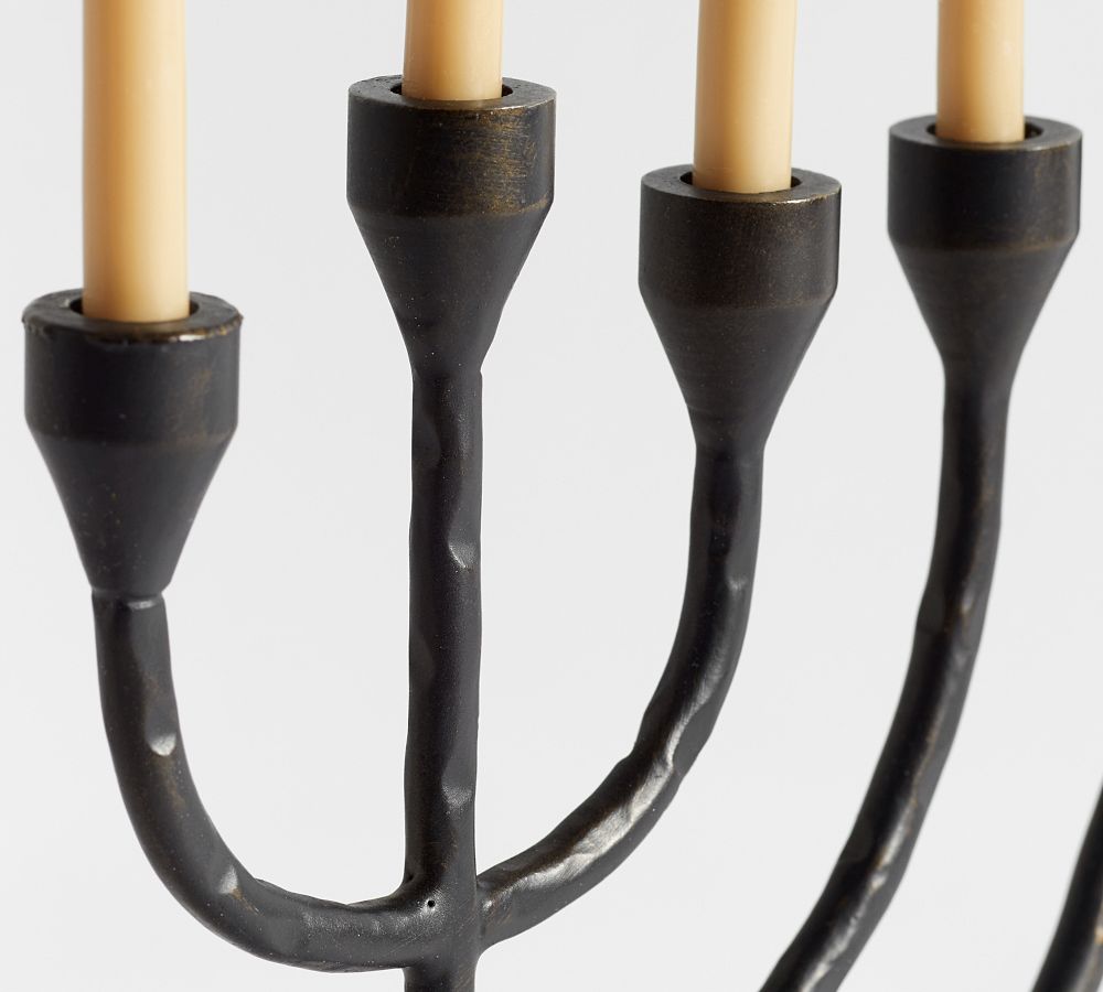 Poconos Hammered Menorah Pottery Barn