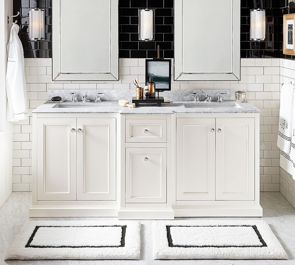 Memory Foam Bath Mat Pottery Barn