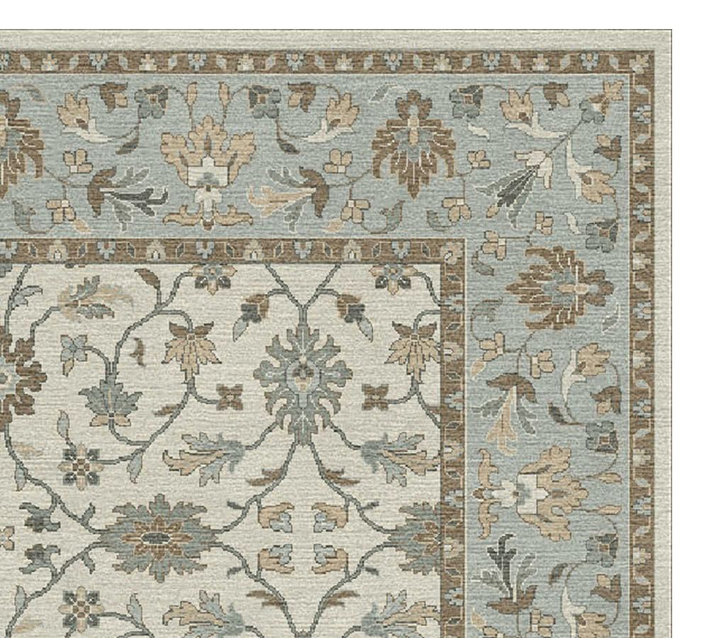 Malika PersianStyle HandTufted Wool Rug Pottery Barn