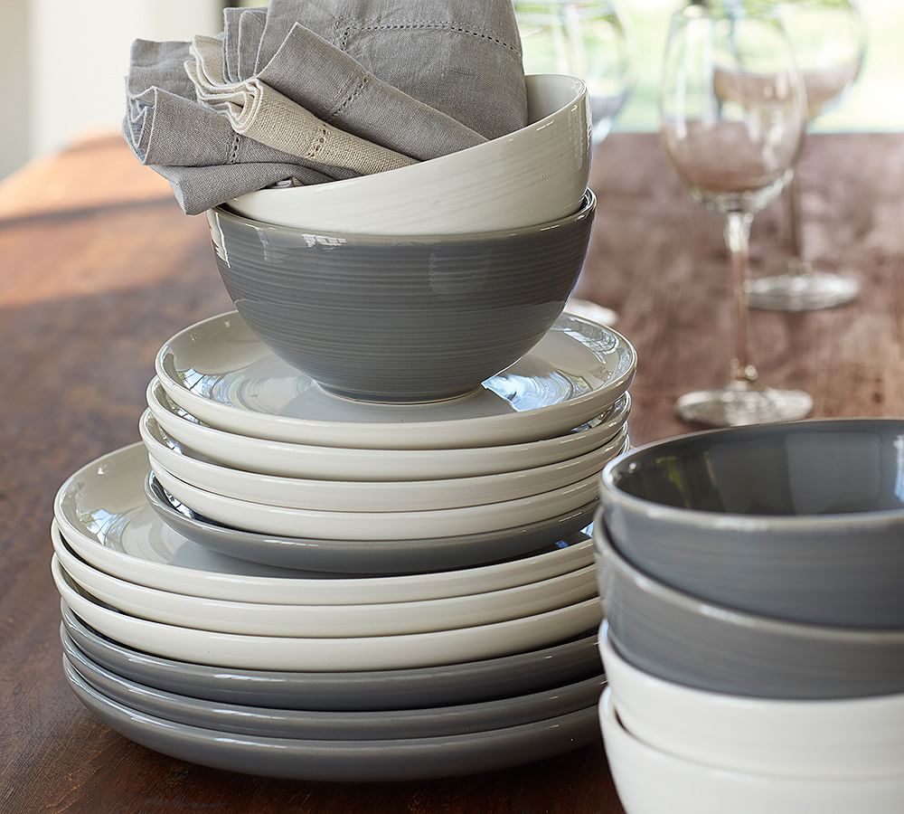 Joshua Stoneware Buffet Plate Pottery Barn