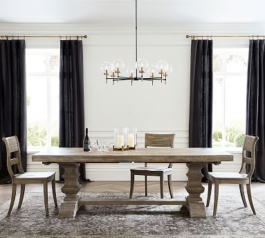 Banks Extending Dining Table | Pottery Barn