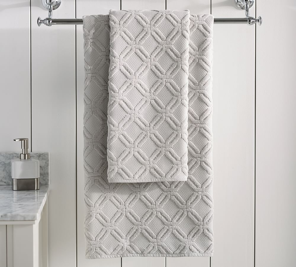 Blakely Hydrocotton Sculpted Towels | Pottery Barn