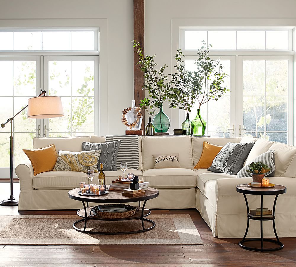 Bartlett Round Reclaimed Wood End Table | Pottery Barn