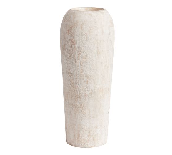Handmade Mango Wood Vases Pottery Barn