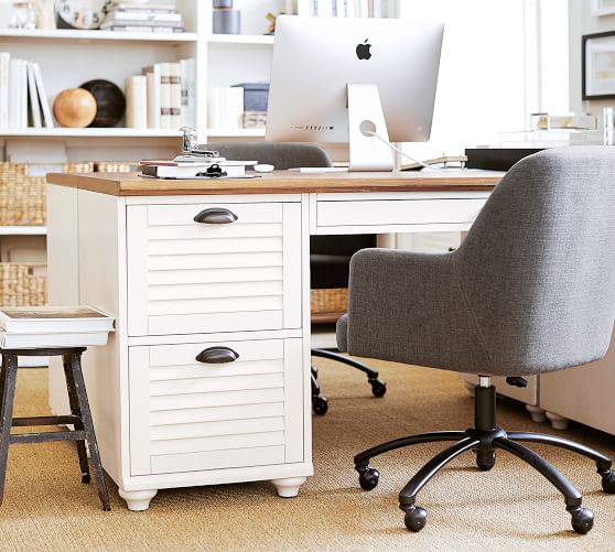 pottery barn computer desk keyboard tray