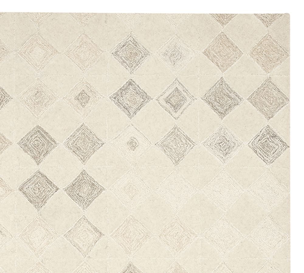 Lin HandTufted Wool Rug Swatch Pottery Barn