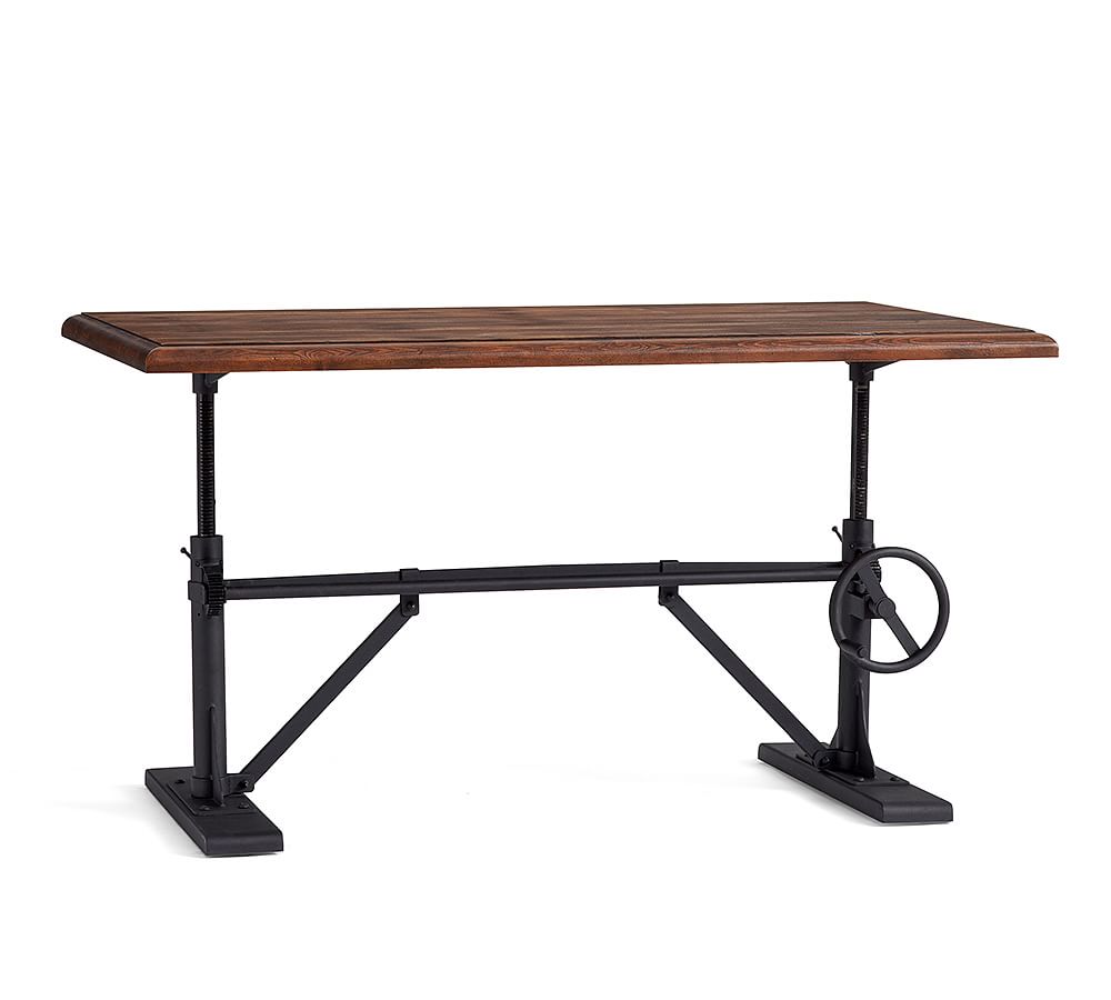 Pittsburgh Rectangular Crank Coffee Table Pottery Barn