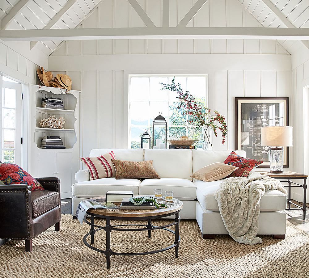 Chevron Handloomed Wool/Jute Rug Pottery Barn