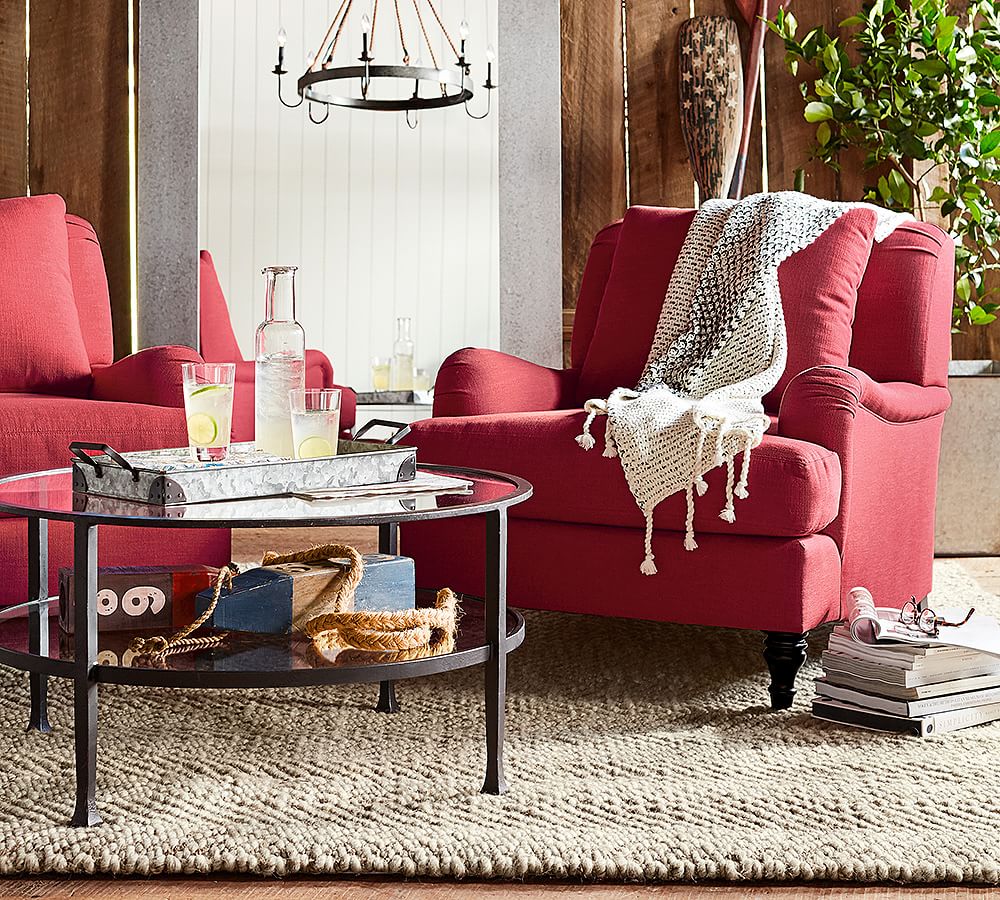 Chevron Handloomed Wool/Jute Rug Pottery Barn