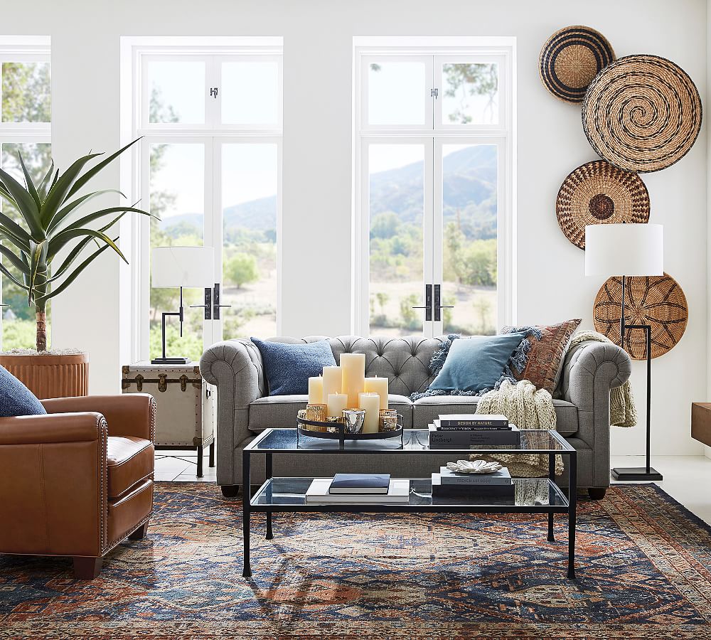 Tanner Rectangular Coffee Table Pottery Barn