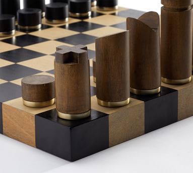 Wooden Chess Board Game | Pottery Barn