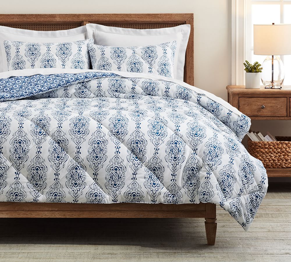 Dessi Percale Comforter Pottery Barn