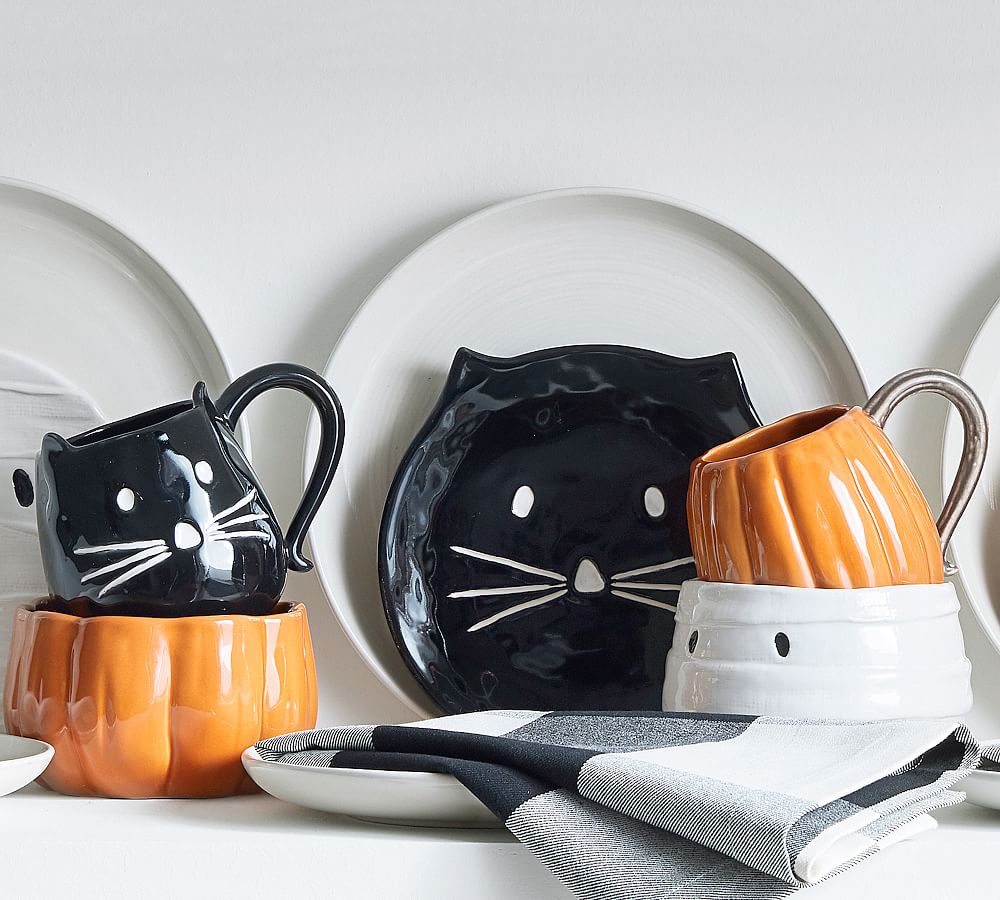 Pottery Barn Pumpkin Mug