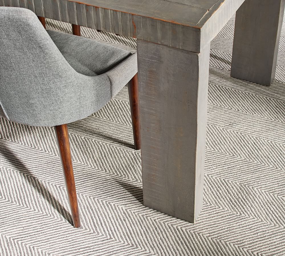 Iweala Handcrafted Chevron Rug Pottery Barn