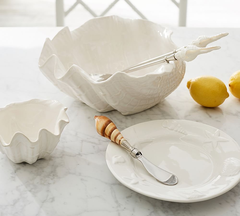 Seashell Servers, Set of 2 Pottery Barn