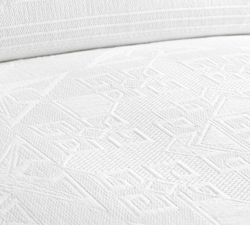 Shiloh Matelasse Bedspread Pottery Barn