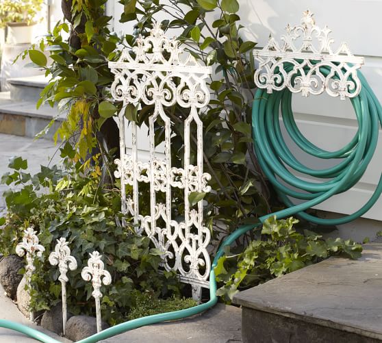 White Gate Hose Guide Pottery Barn